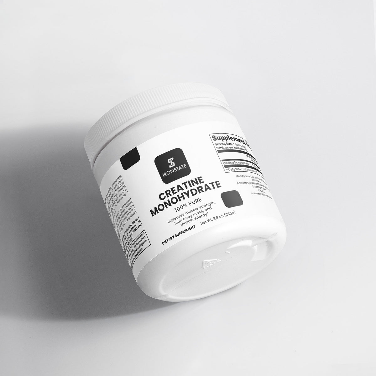 IRONSTATE Creatine Monohydrate