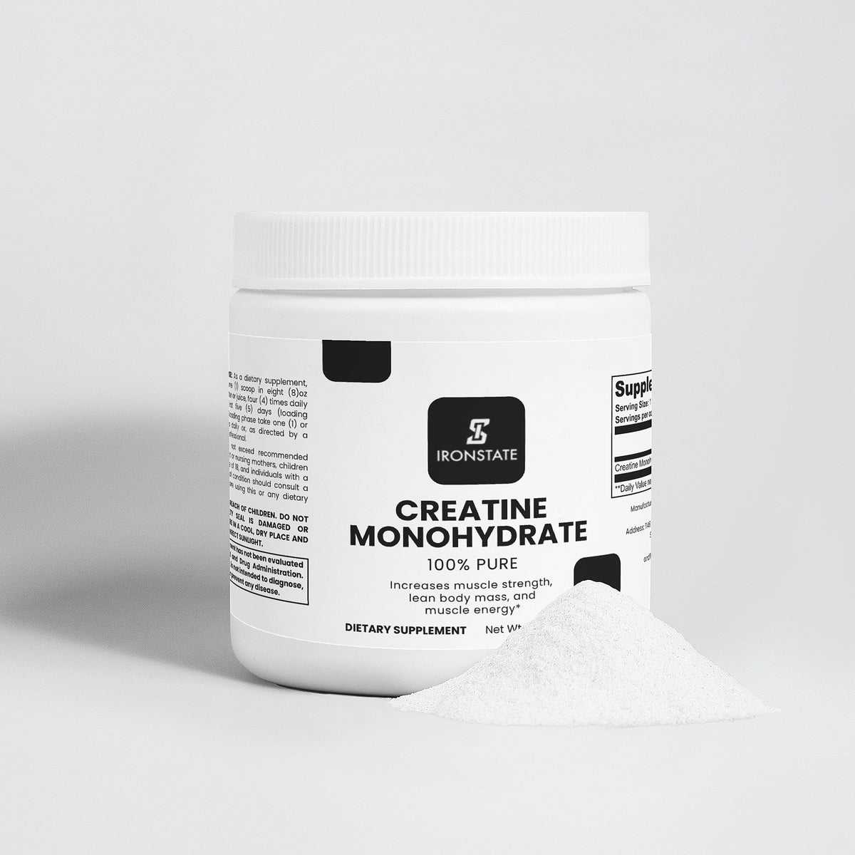 IRONSTATE Creatine Monohydrate