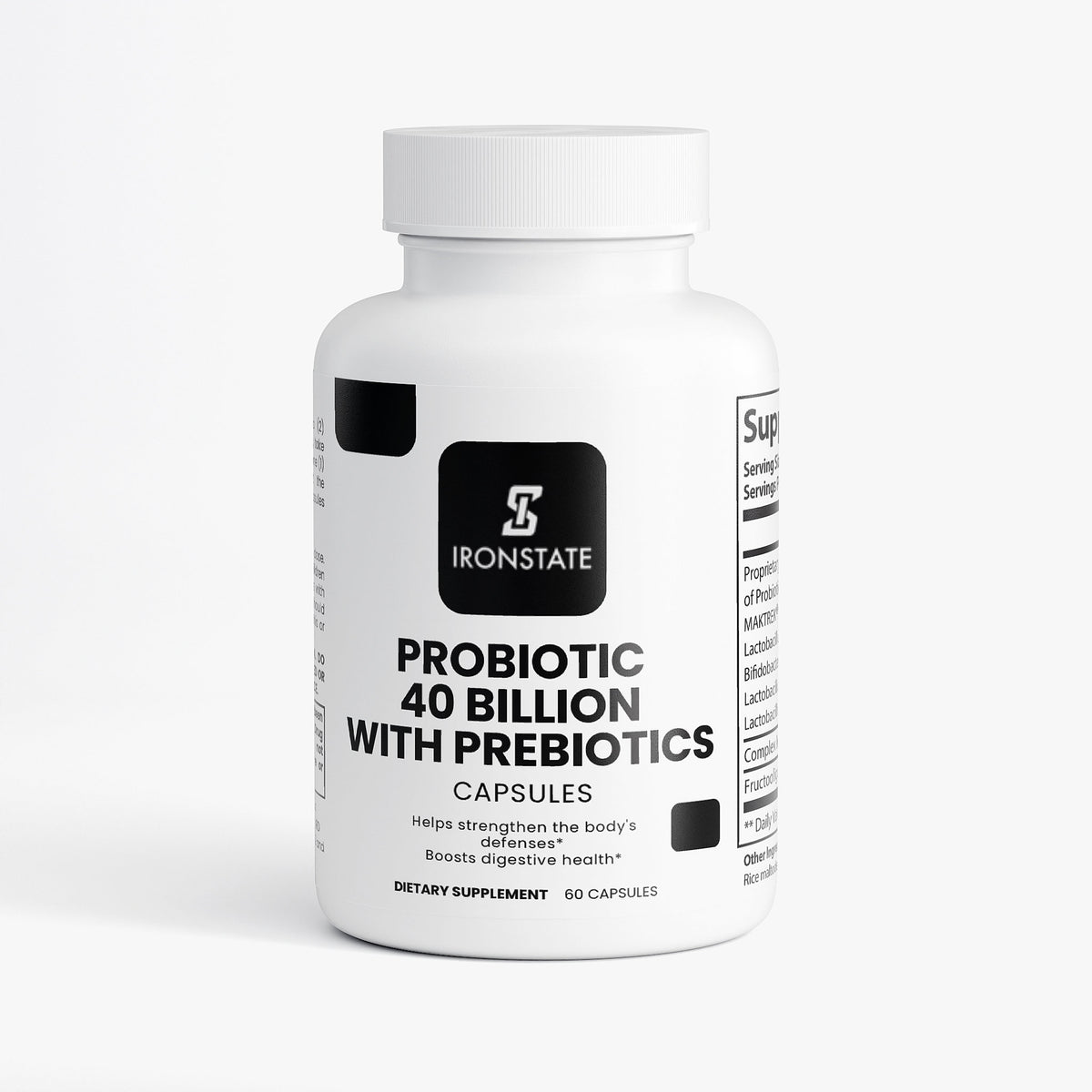 IRONSTATE Probiotic 40 Billion CFU