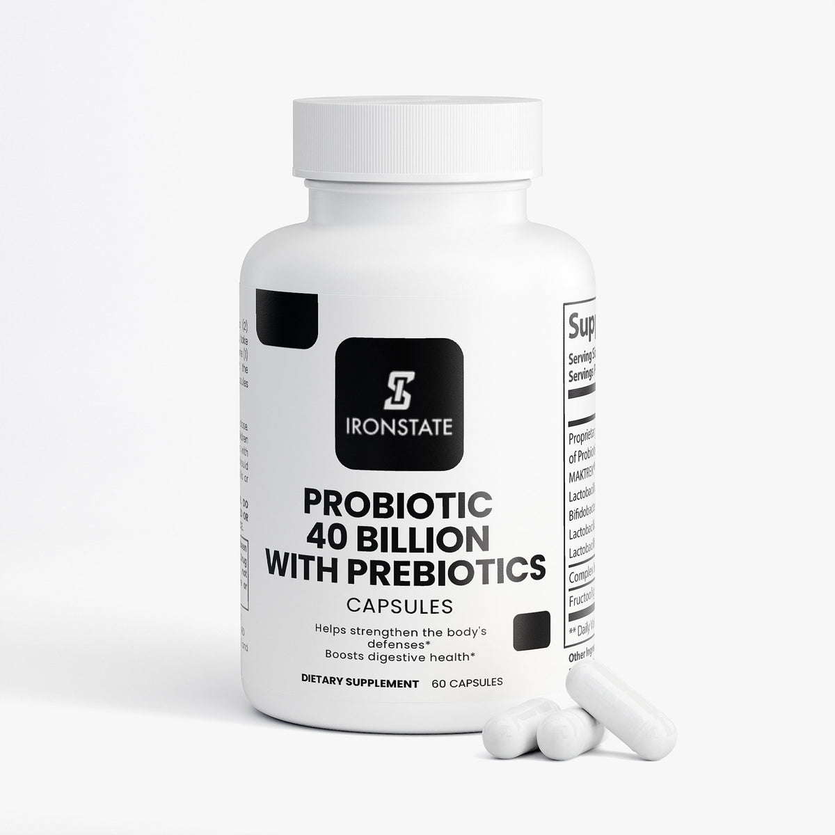 IRONSTATE Probiotic 40 Billion CFU