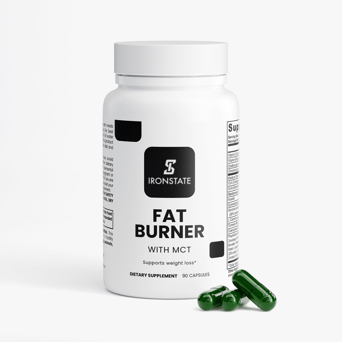 IRONSTATE Fat Burner with MCT