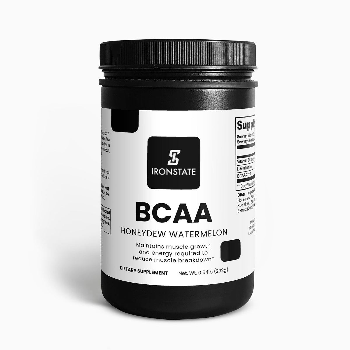 IRONSTATE BCAA Post Workout Powder (Honeydew/Watermelon)
