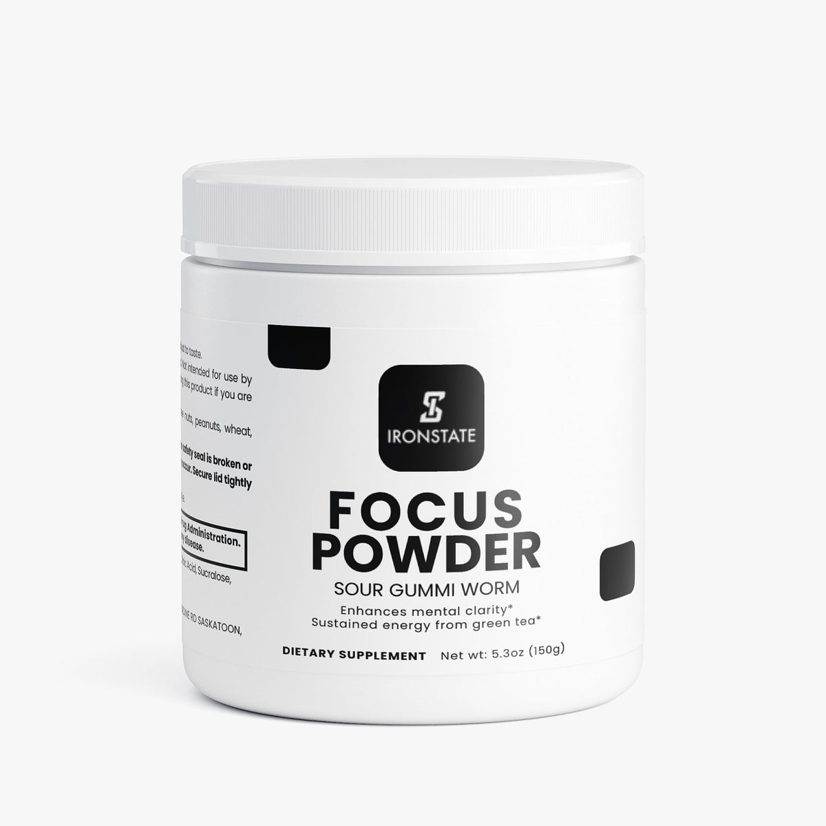 IRONSTATE Pre-State Focus Powder (Sour Gummi Worm)