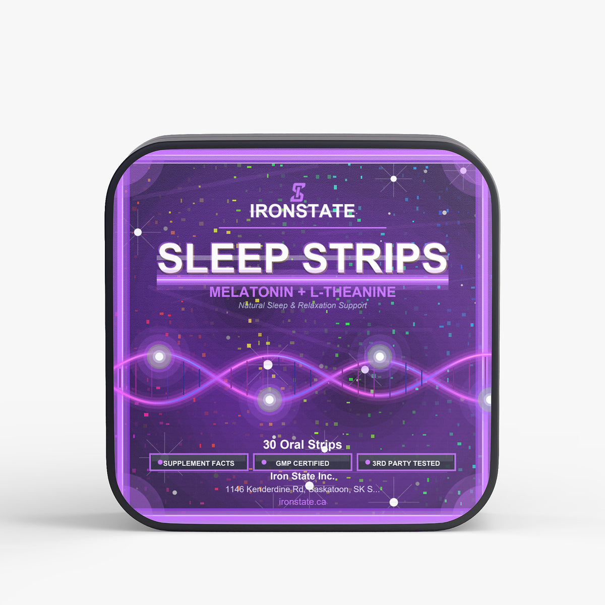 IRONSTATE Sleep Strips - front view