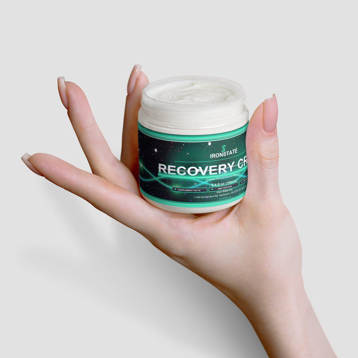 IRONSTATE Recovery Cream - detail view