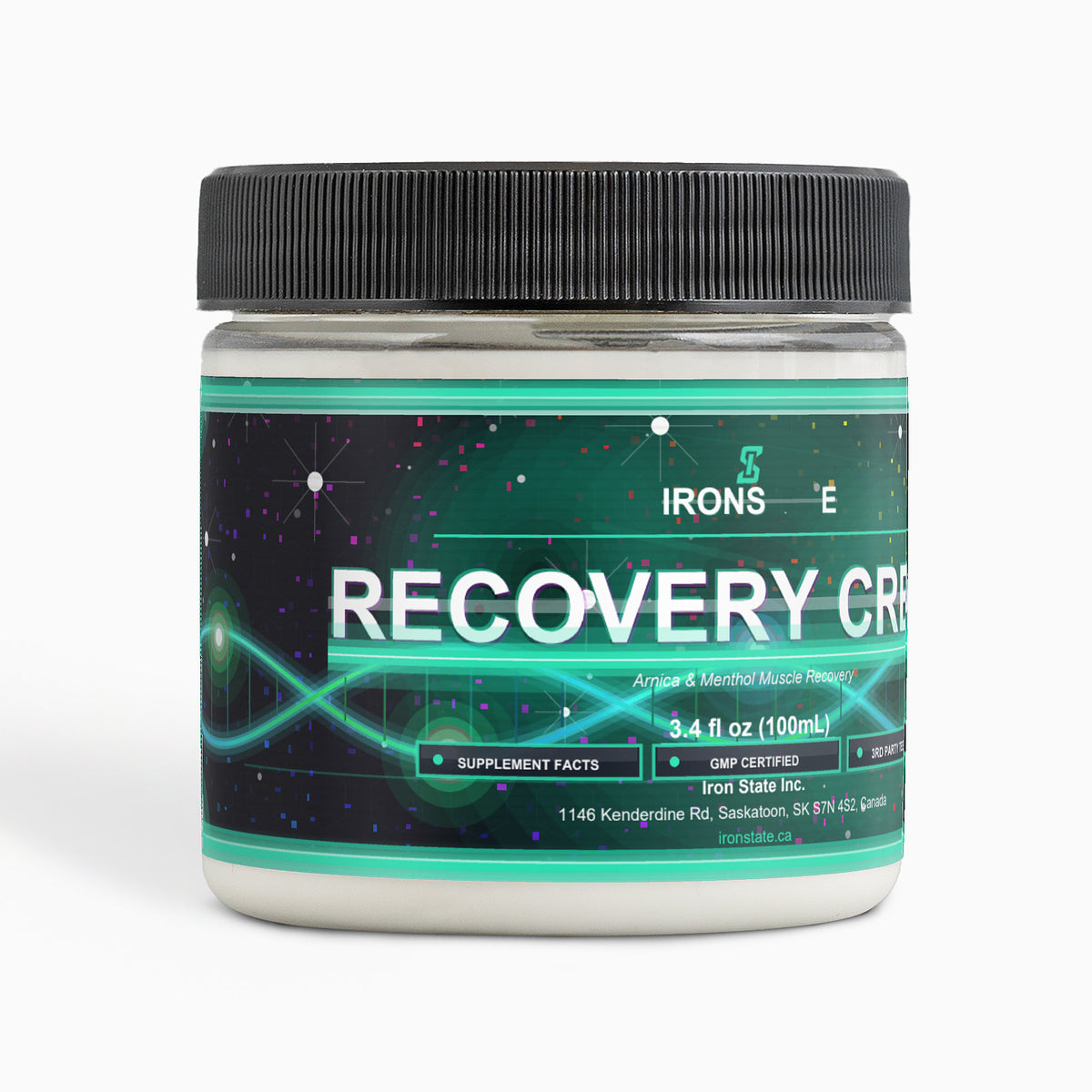 IRONSTATE Recovery Cream - front view