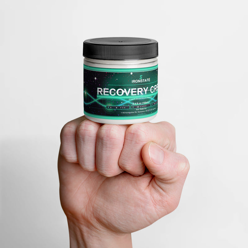 IRONSTATE Recovery Cream - back view