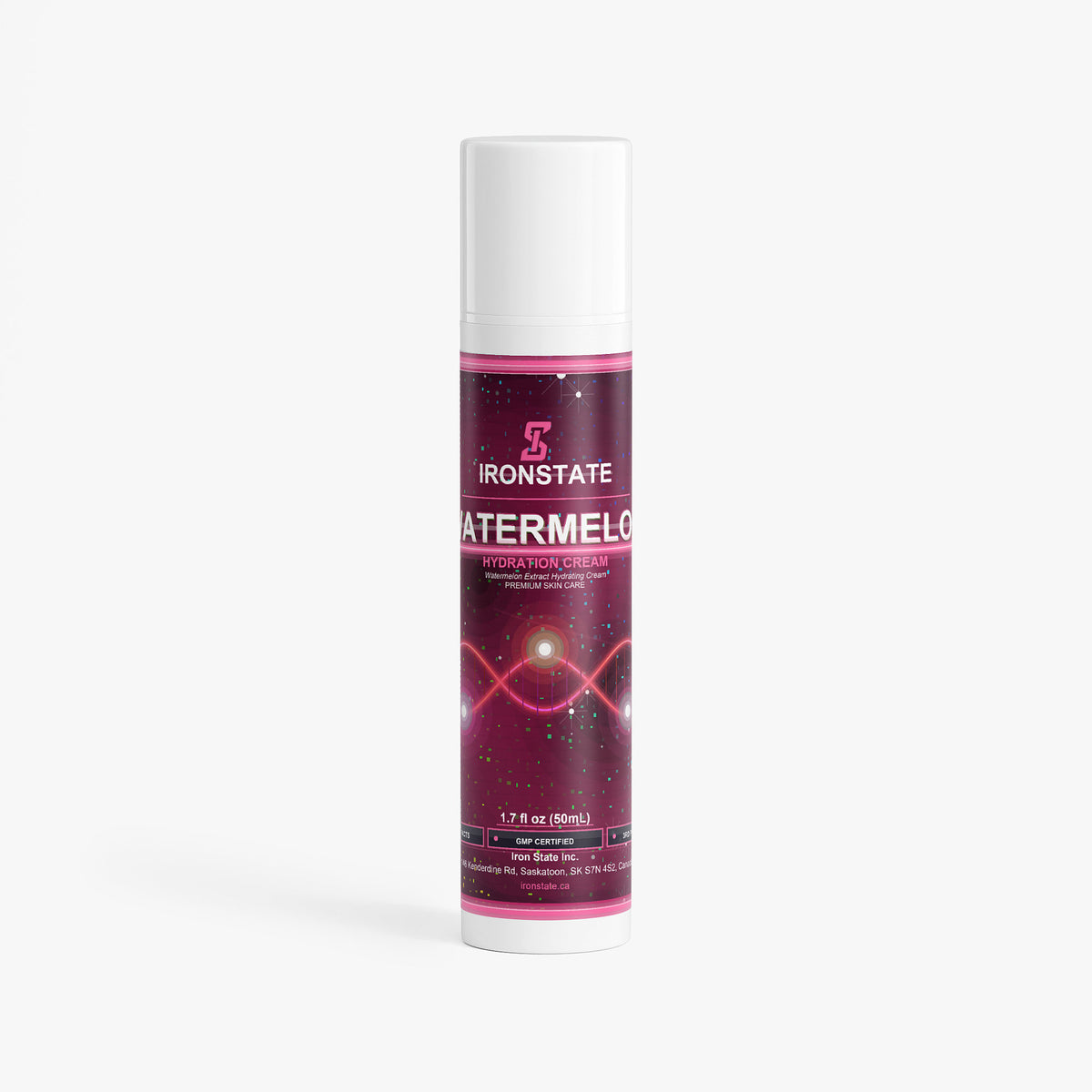 IRONSTATE Watermelon Hydration Moisturizer - front view
