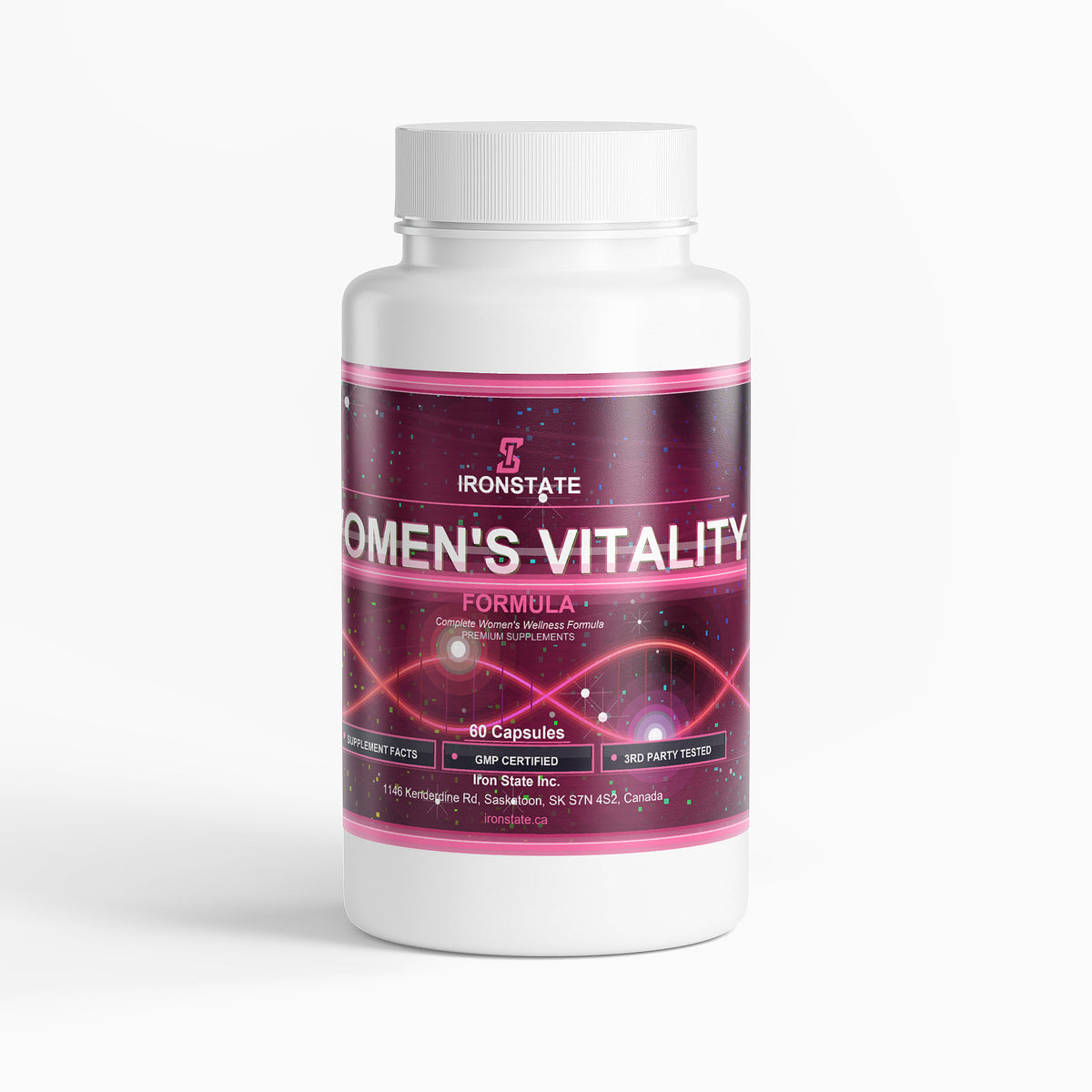 IRONSTATE Women's Vitality Formula - front view