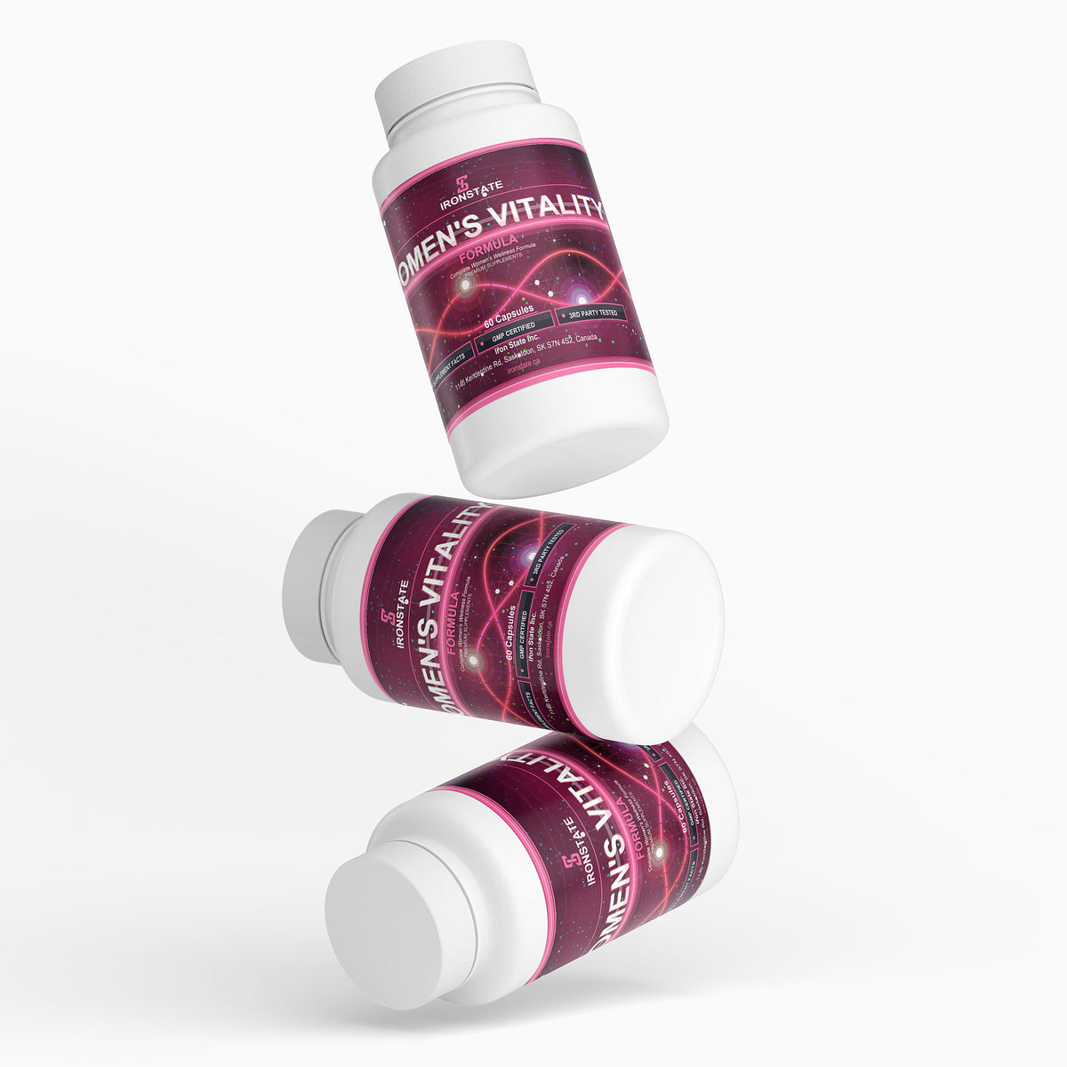 IRONSTATE Women's Vitality Formula - logo close-up