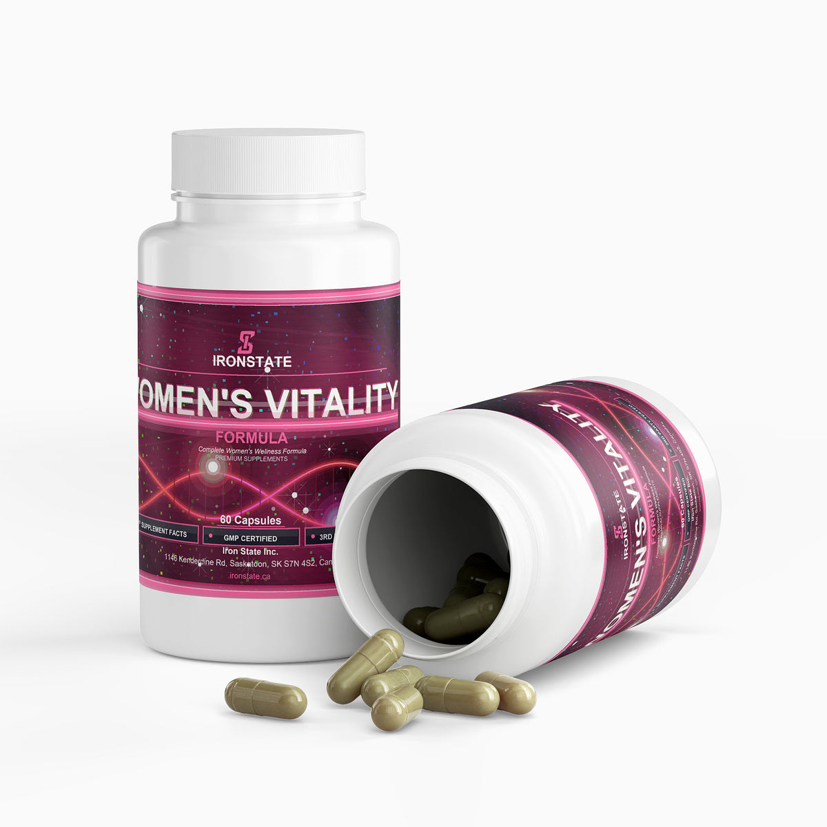 IRONSTATE Women's Vitality Formula - side view