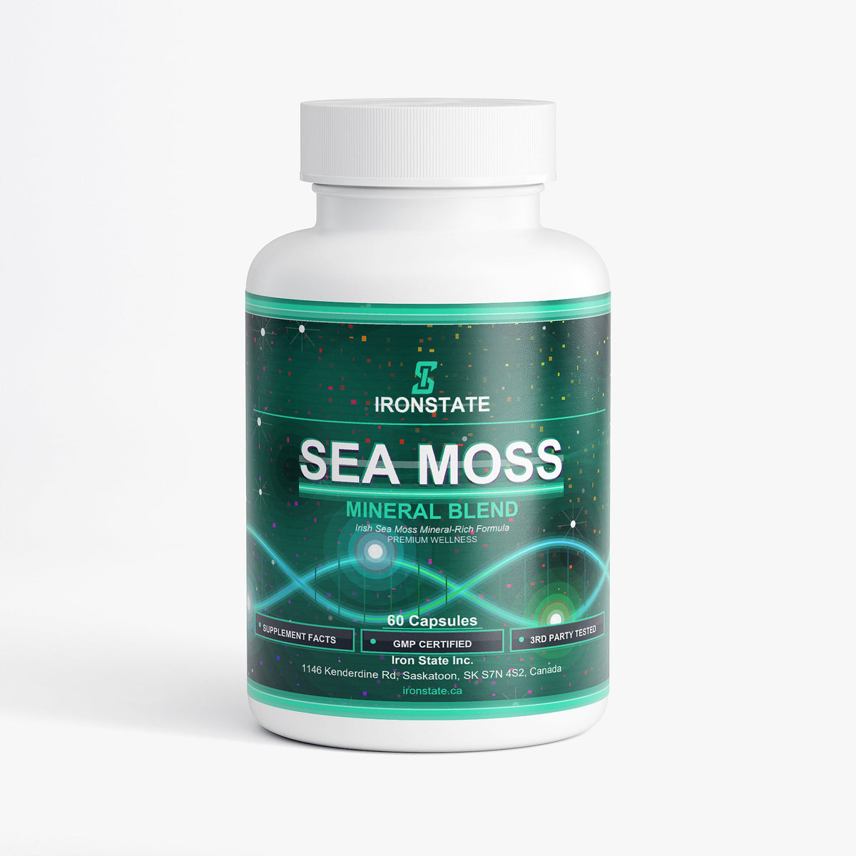 IRONSTATE Sea Moss - front view