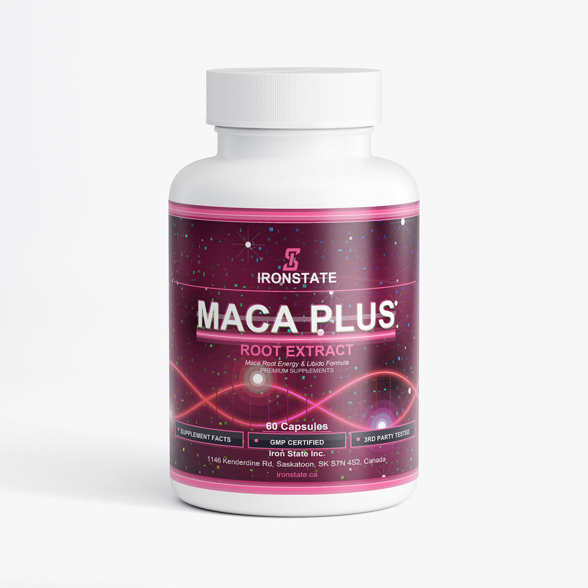 IRONSTATE Maca Plus - front view
