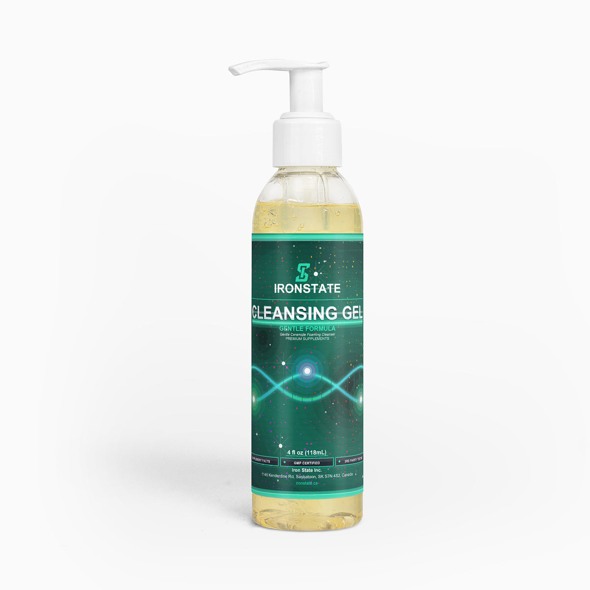 IRONSTATE Gentle Cleansing Gel - front view