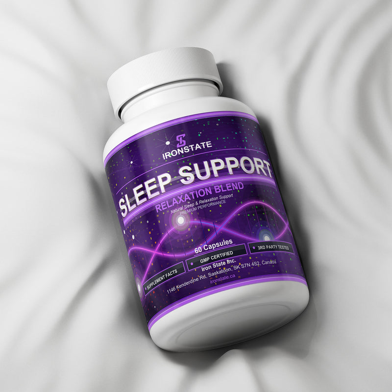 IRONSTATE Sleep Support - back view