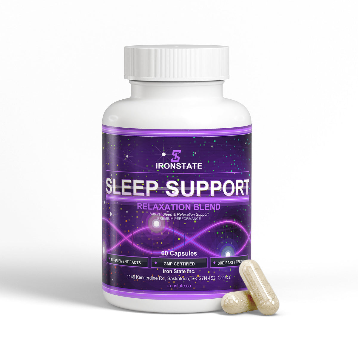 IRONSTATE Sleep Support - detail view