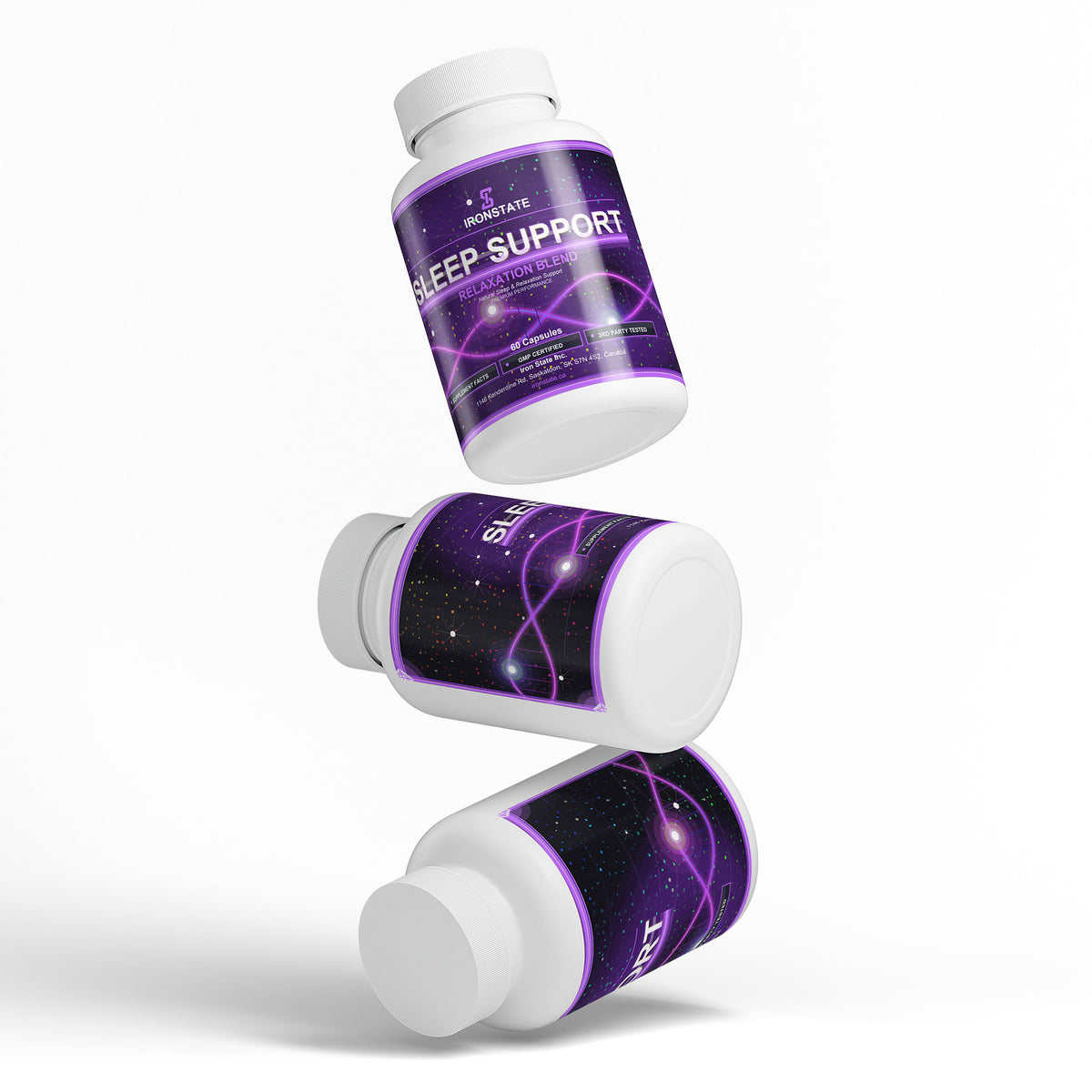 IRONSTATE Sleep Support - side view