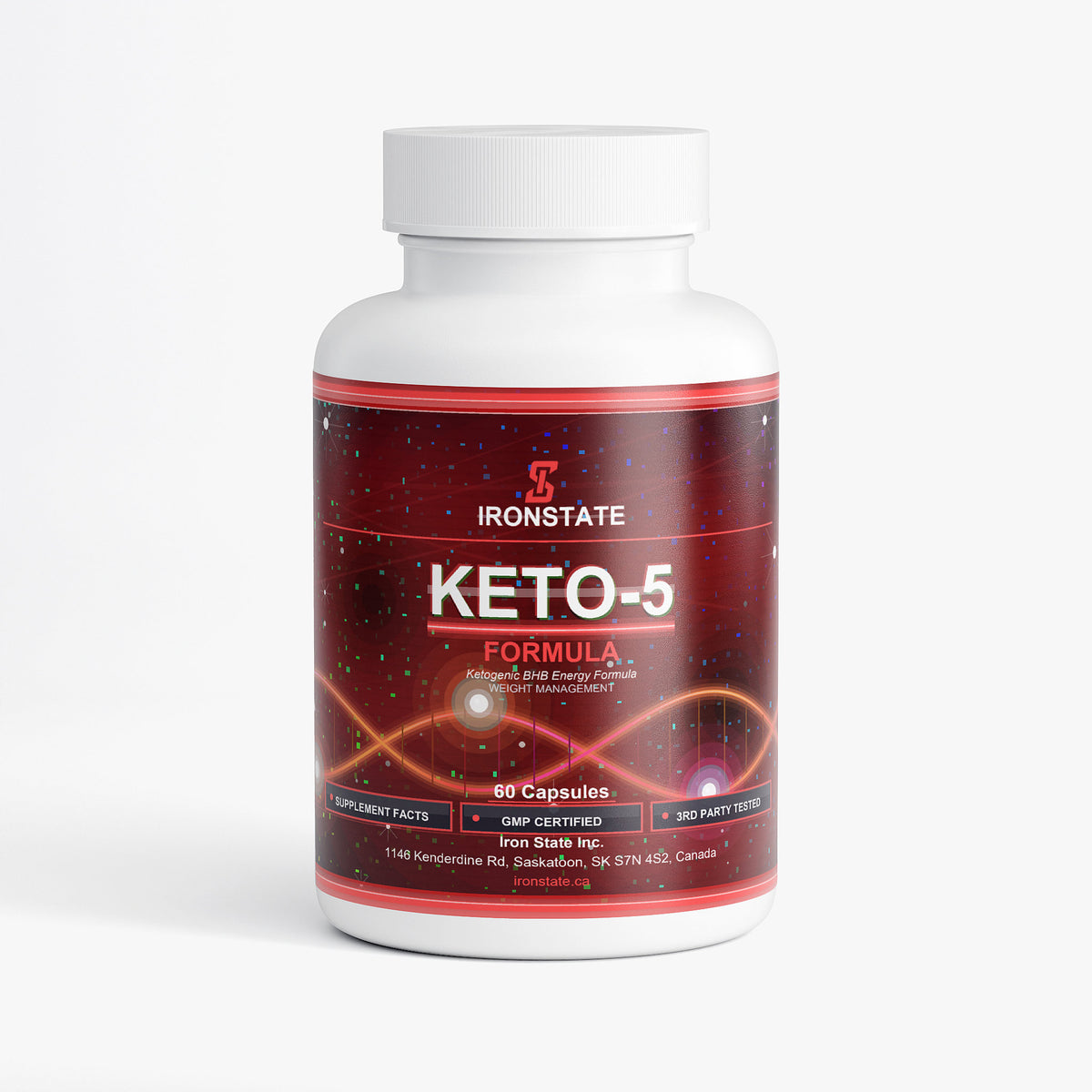 IRONSTATE Keto-5 - front view