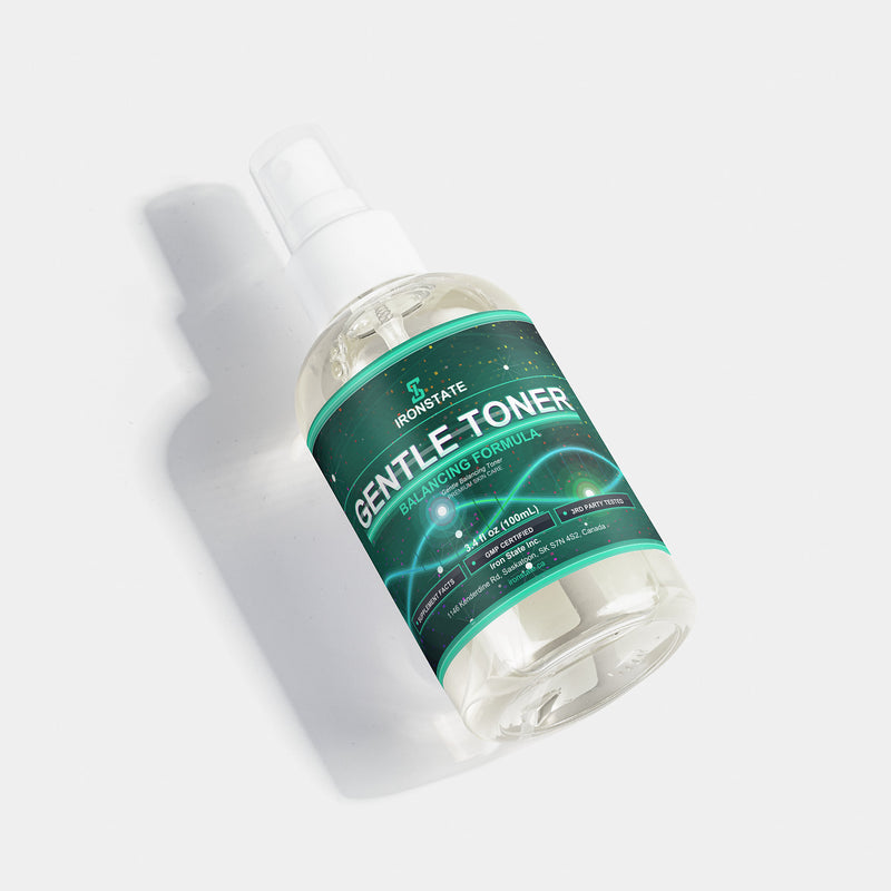 IRONSTATE Gentle Balancing Toner - back view