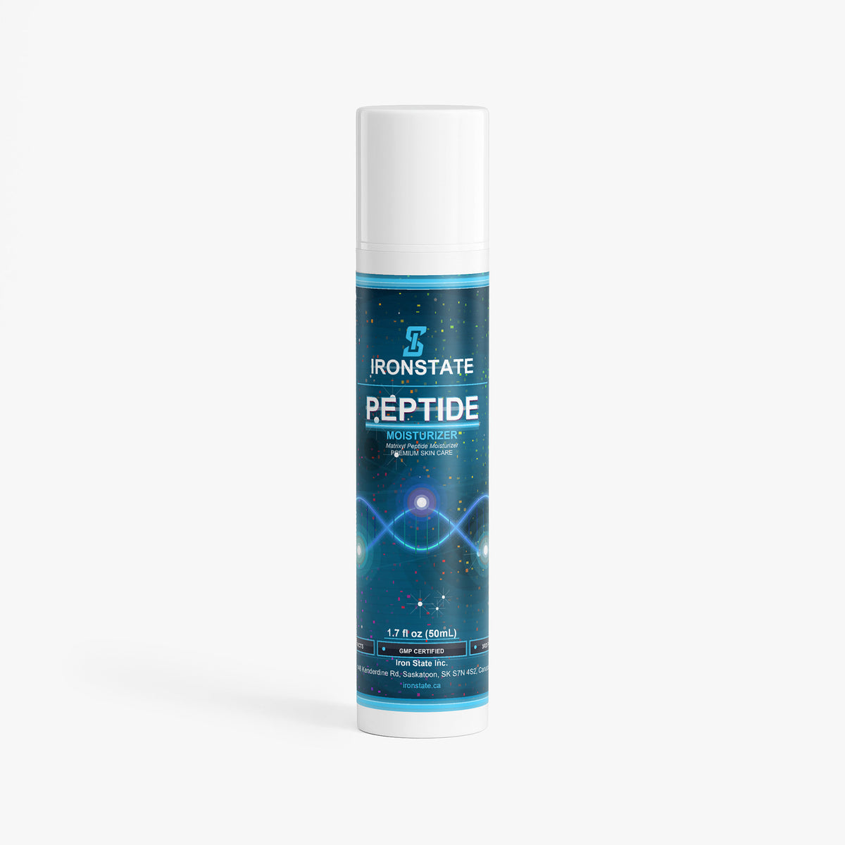 IRONSTATE Peptide Moisturizer - front view