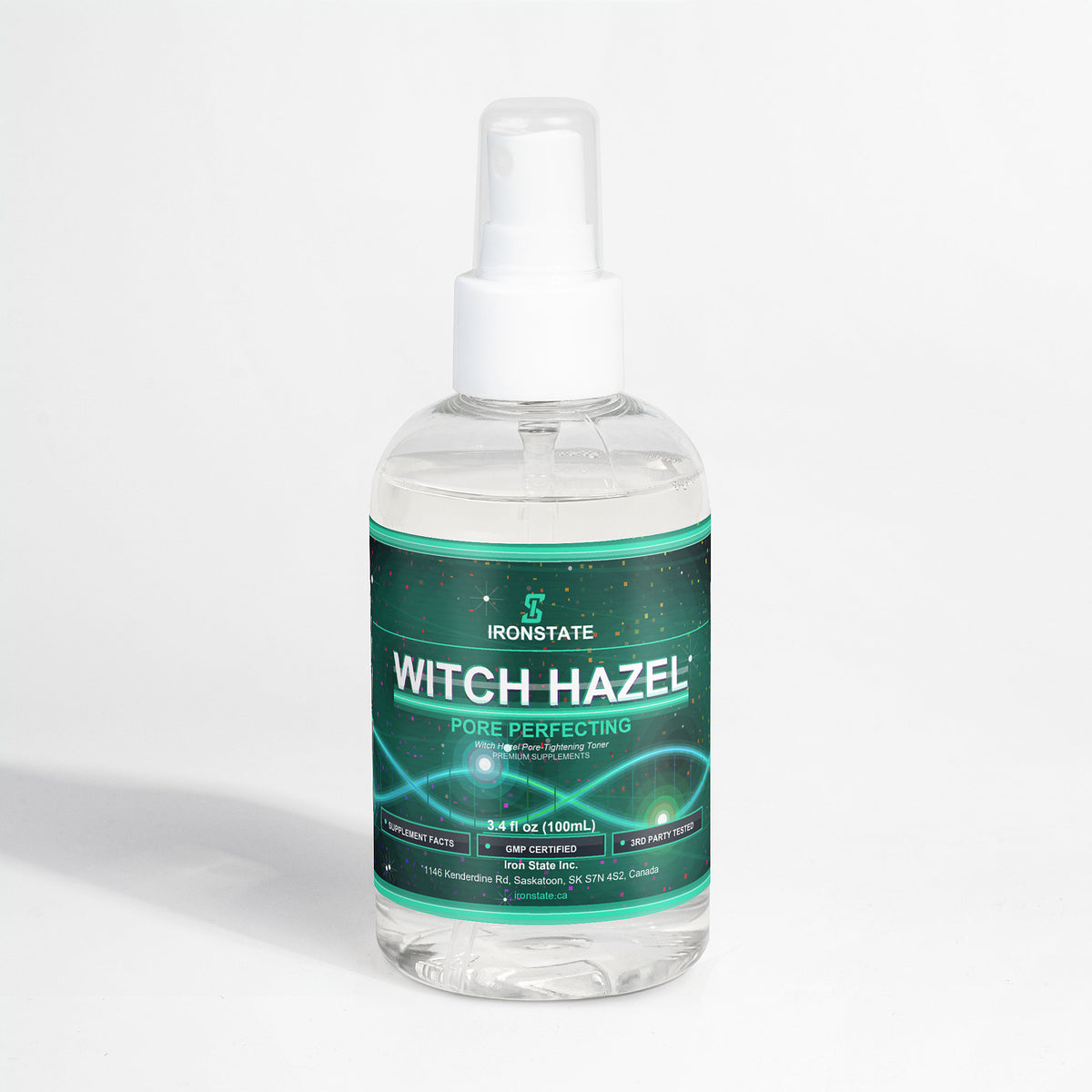 IRONSTATE Witch Hazel Pore Perfecting Toner - front view