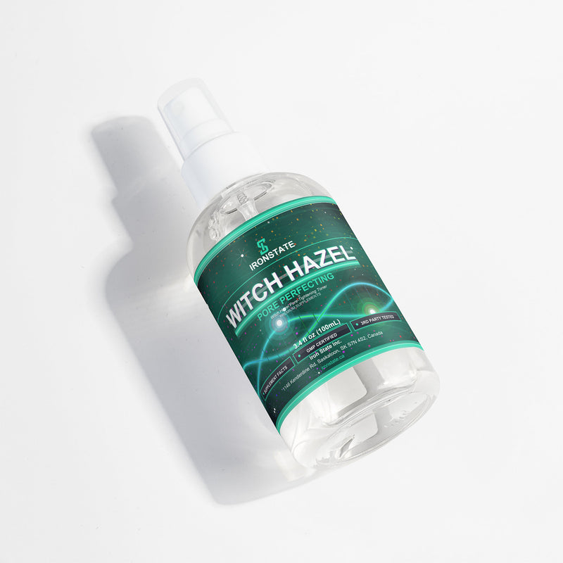 IRONSTATE Witch Hazel Pore Perfecting Toner - back view