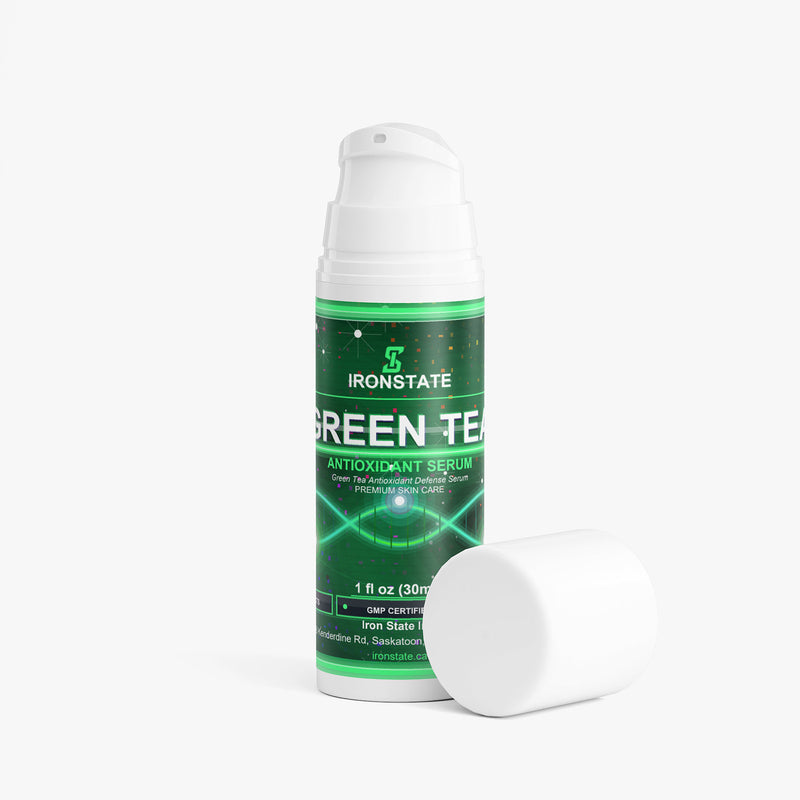 IRONSTATE Green Tea Antioxidant Serum - back view