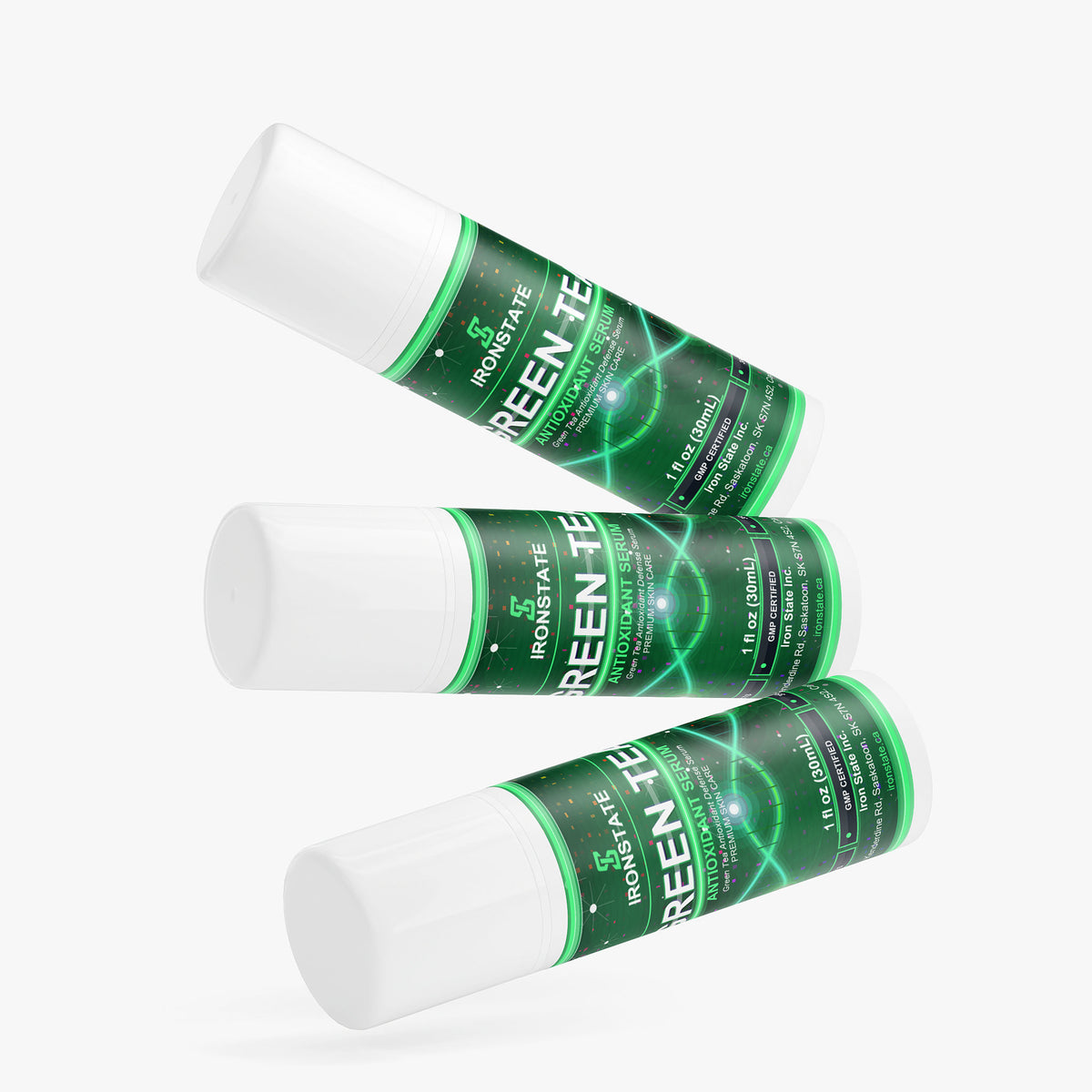IRONSTATE Green Tea Antioxidant Serum - detail view