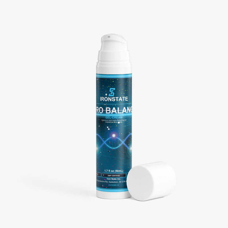 IRONSTATE Hydro Balancing Gel-Cream - back view