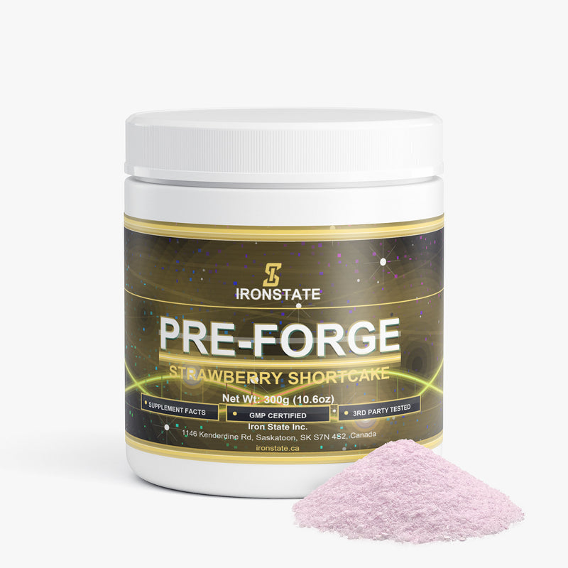 IRONSTATE Pre-Forge (Strawberry Shortcake) - back view