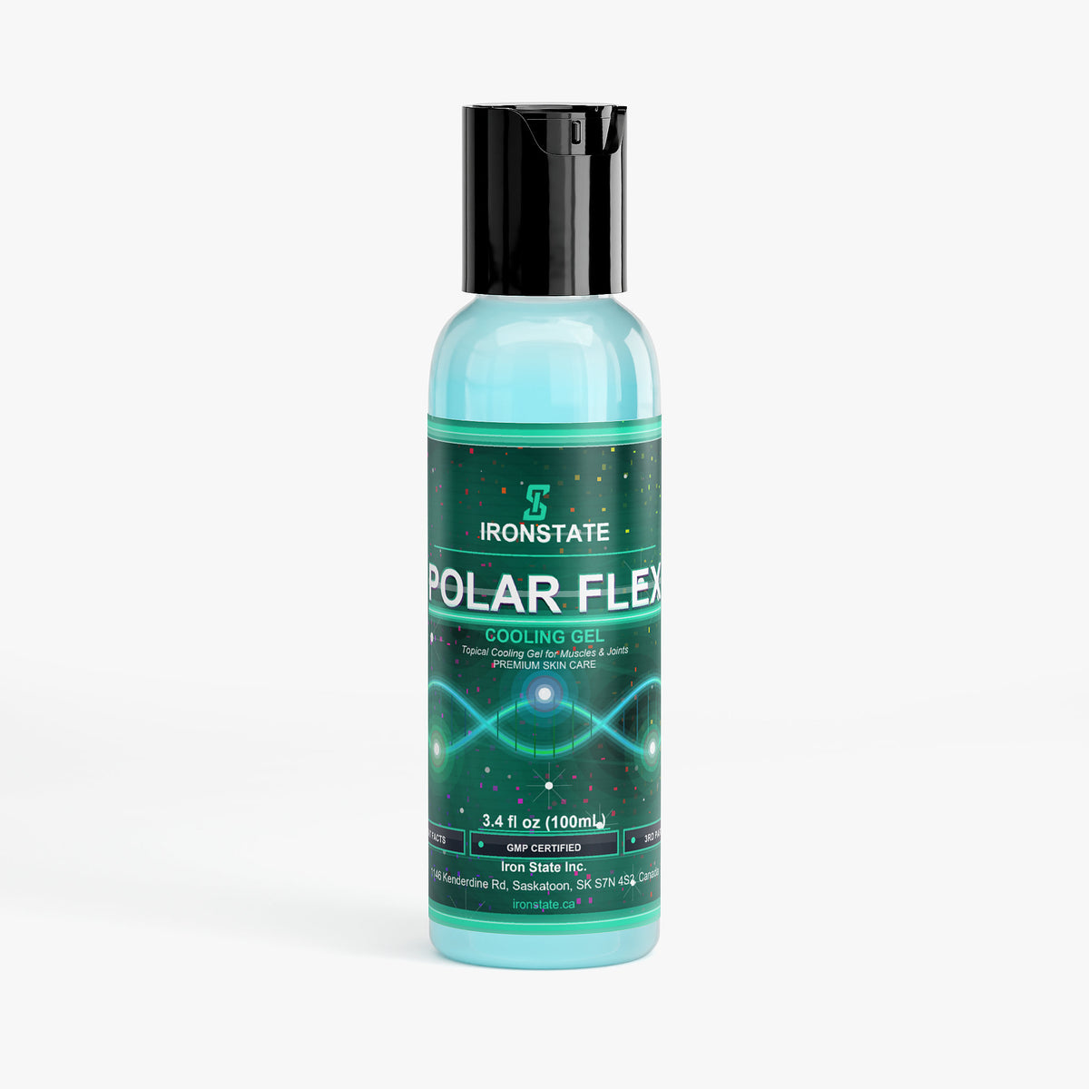 IRONSTATE Polar Flex Cooling Gel - front view