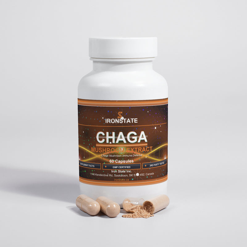 IRONSTATE Chaga Mushroom - back view