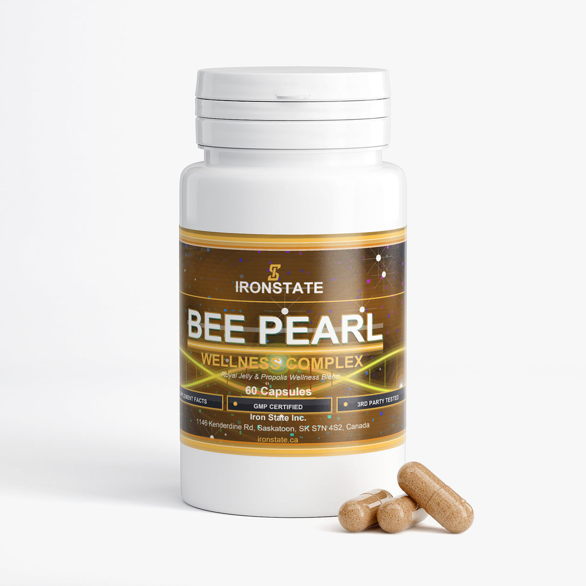 IRONSTATE Bee Pearl - back view