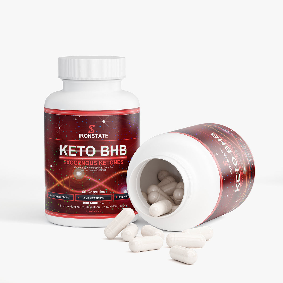 IRONSTATE Keto BHB - side view