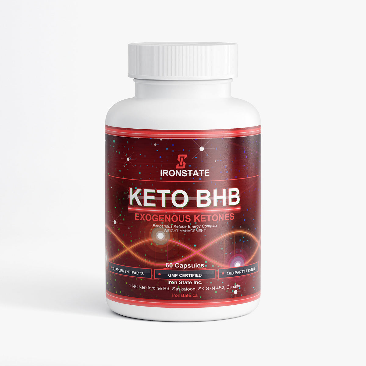 IRONSTATE Keto BHB - front view