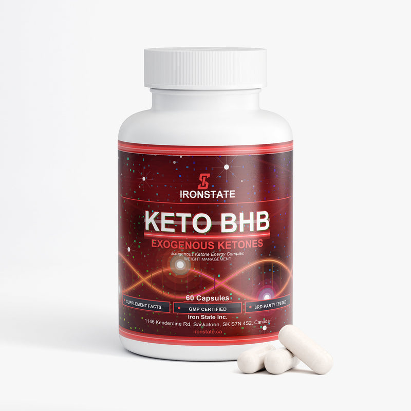 IRONSTATE Keto BHB - back view