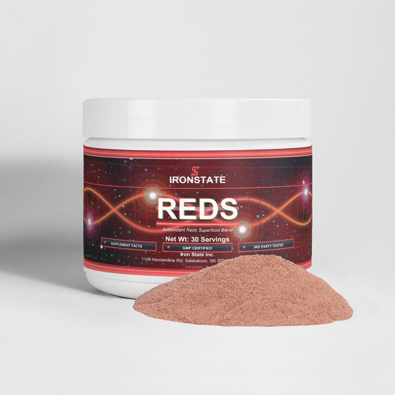 IRONSTATE Reds Superfood - back view