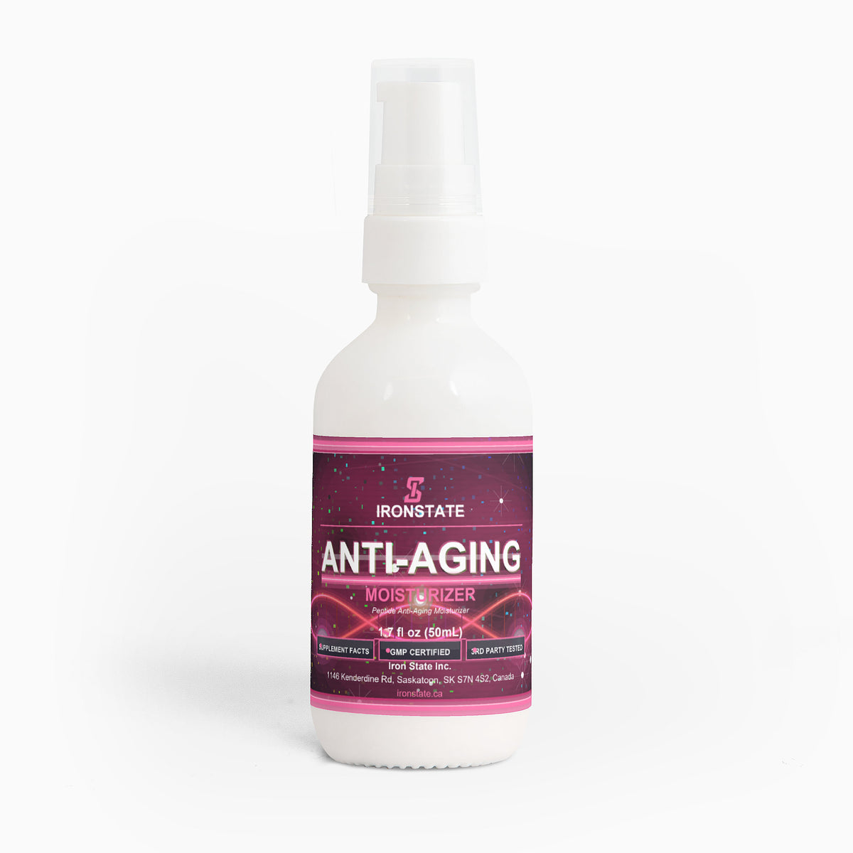 IRONSTATE Anti Aging Moisturizer - front view