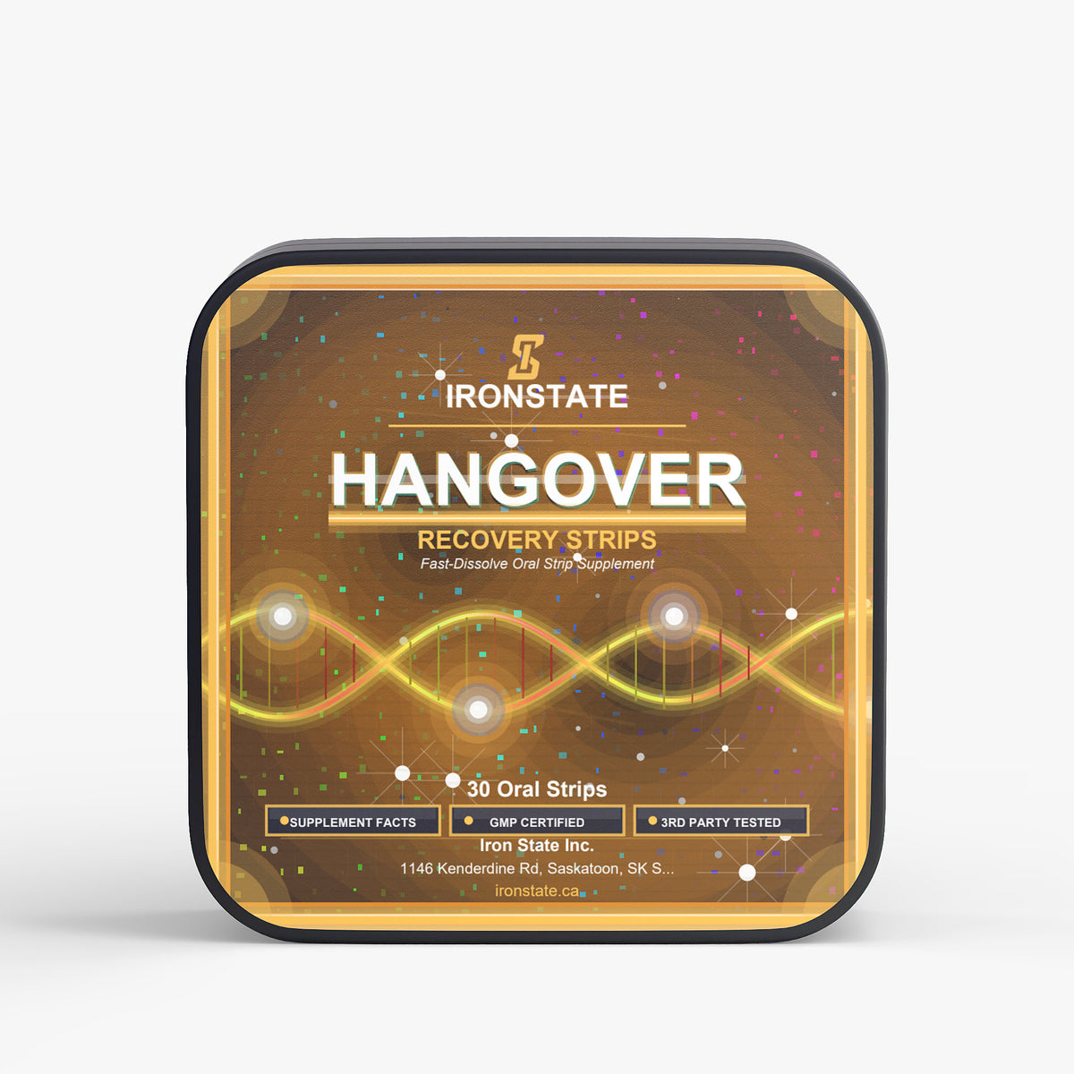 IRONSTATE Hangover Strips - front view