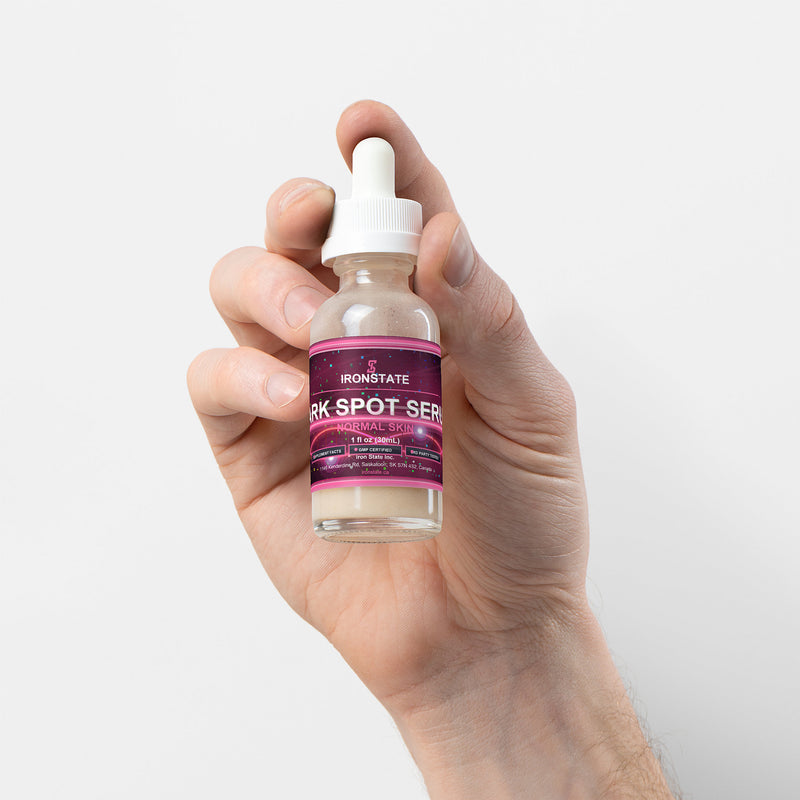 IRONSTATE Dark Spot Serum for Normal Skin - back view