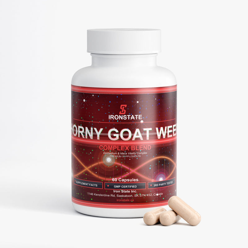 IRONSTATE Horny Goat Weed Blend - back view