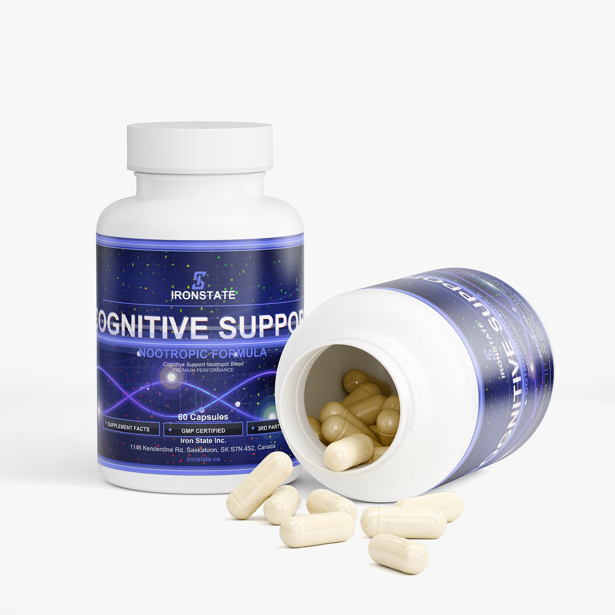 IRONSTATE Cognitive Support - side view