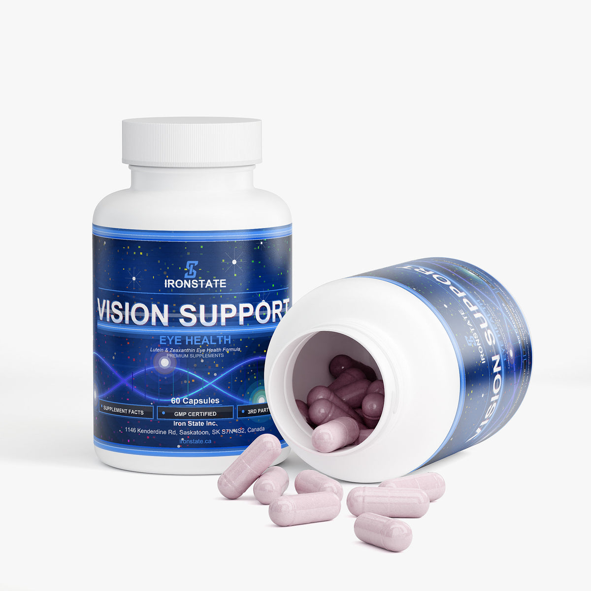 IRONSTATE Vision Support - side view