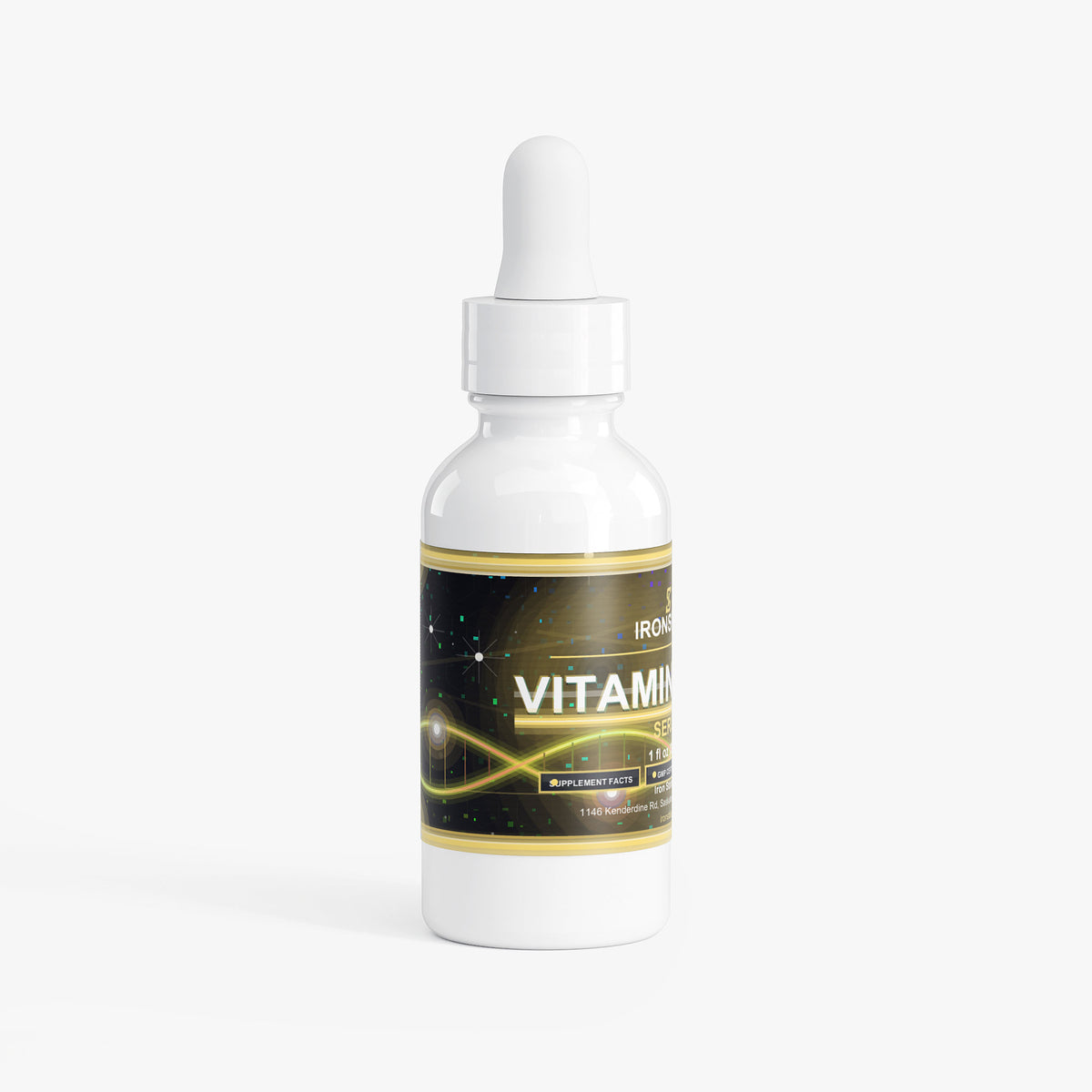 IRONSTATE Vitamin Glow Serum - front view