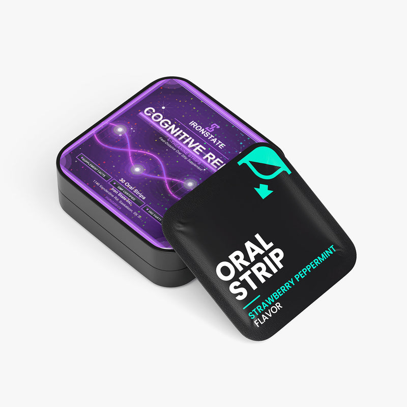 IRONSTATE Cognitive Relax Strips - back view