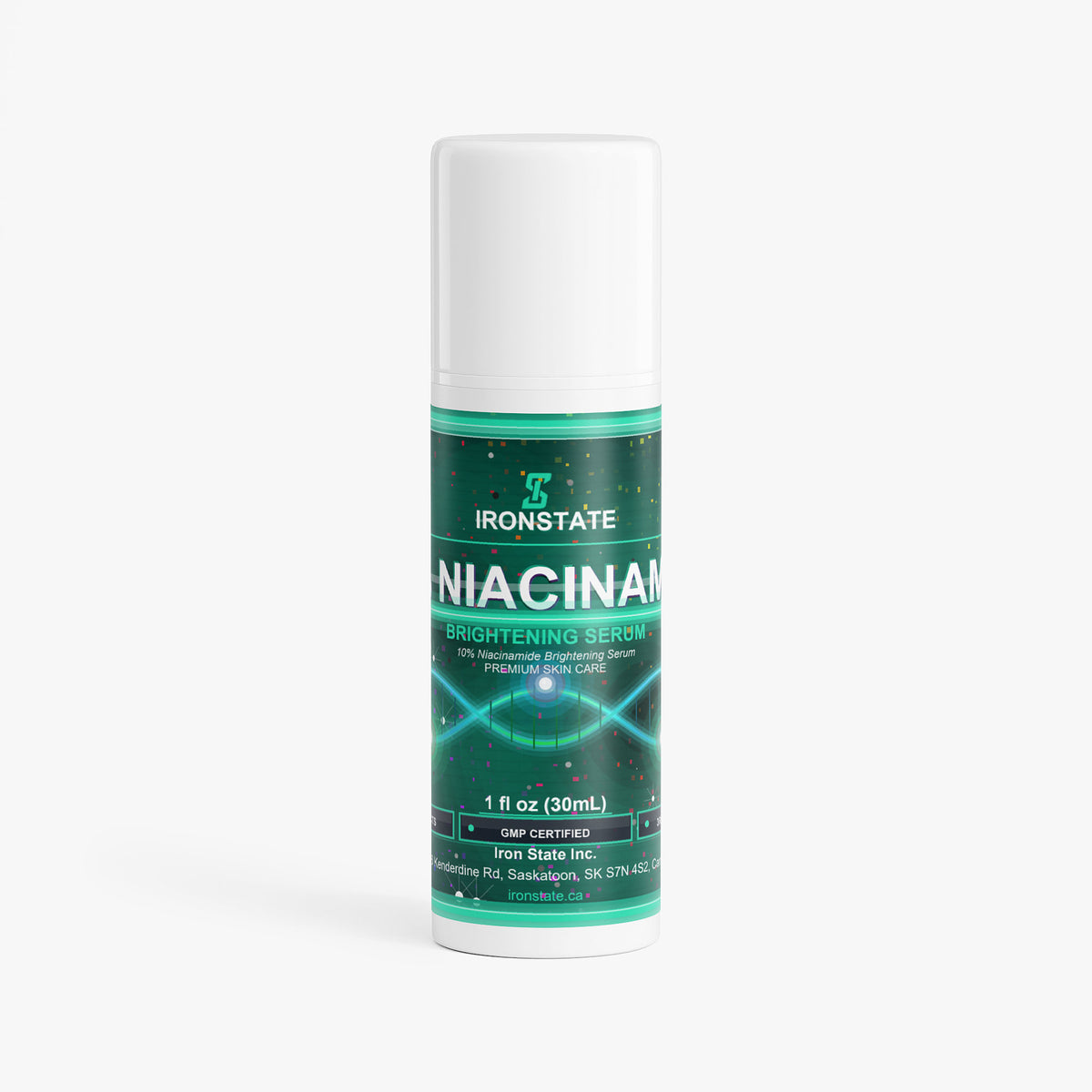 IRONSTATE 10% Niacinamide Serum - front view