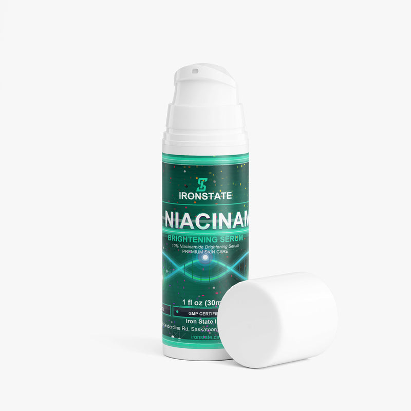 IRONSTATE 10% Niacinamide Serum - back view