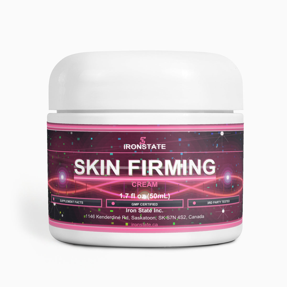 IRONSTATE Skin Firming Cream - front view