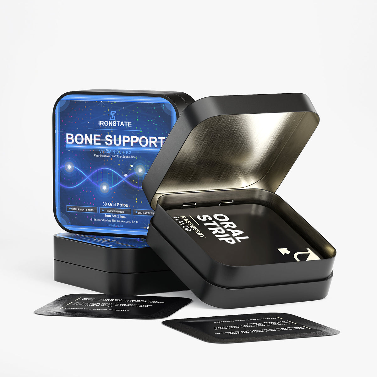 IRONSTATE Bone Support Strips - side view