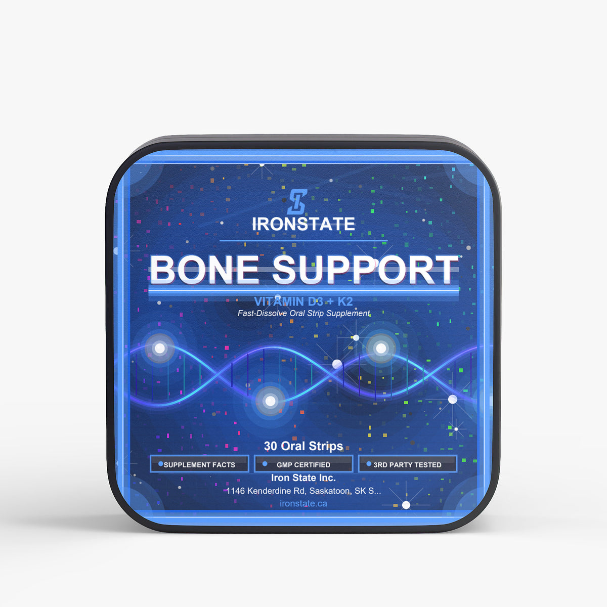 IRONSTATE Bone Support Strips - front view